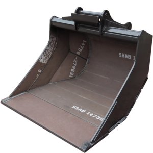 European-Style All-Hardox Grading Bucket - excavator attachment by Changwoon Industry, Korea