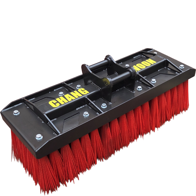Sweeper Broom - excavator attachment by Changwoon Industry, Korea