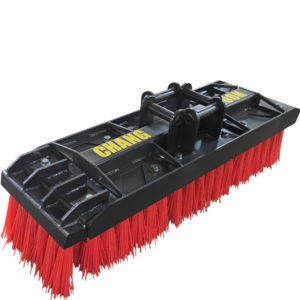 Sweeper Broom - excavator attachment by Changwoon Industry, Korea