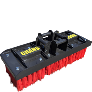 Sweeper Broom - excavator attachment by Changwoon Industry, Korea
