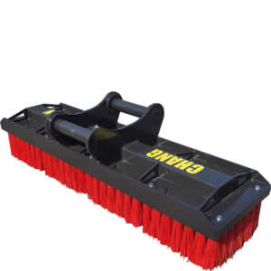 Sweeper Broom - excavator attachment by Changwoon Industry, Korea